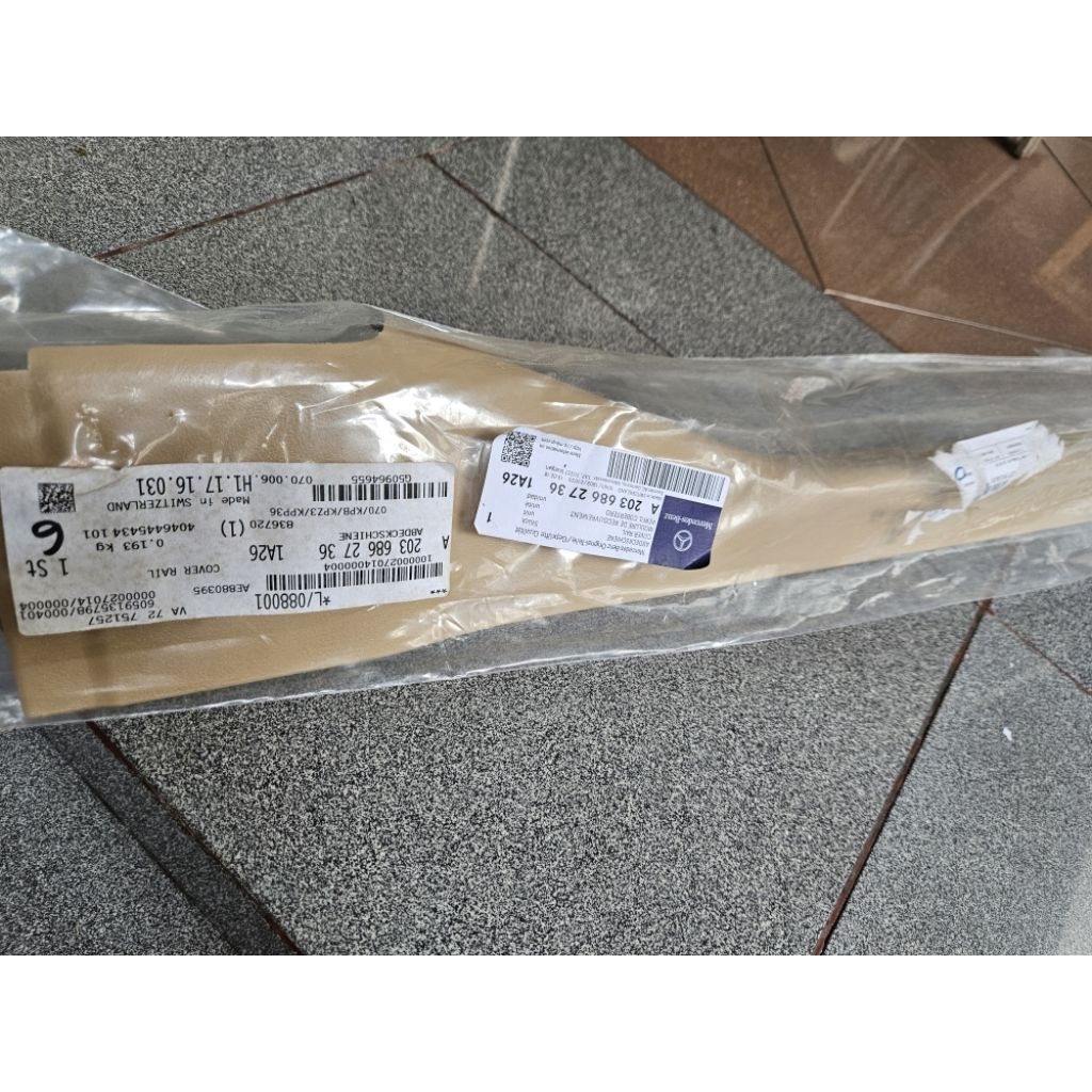 Cover Rail Mercedes Benz W203