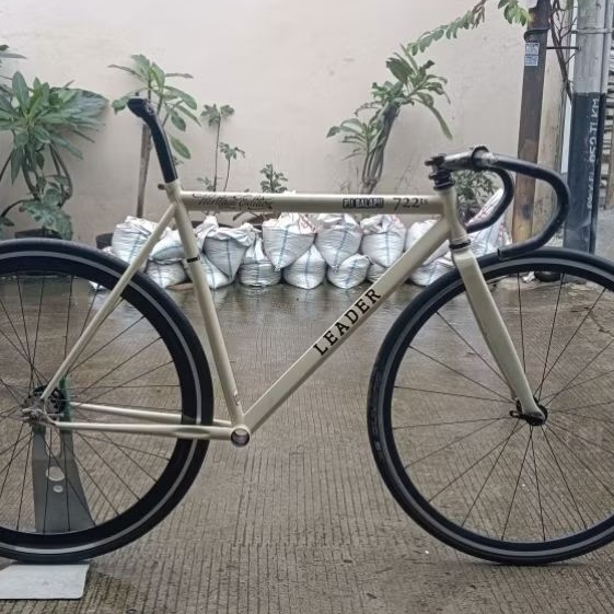 FRAME FIXIE LEADER BIKE 722TS USA BUKAN FRAMESET TSUNAMI SOLOIST PCOLITE VISP PCO BRAIN PIZZ CUSTOM 