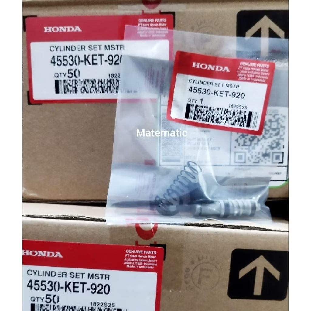 CYLINDER SET MASTER REM Seal Masterkit Supra Tiger Megapro Verza 45530KET920