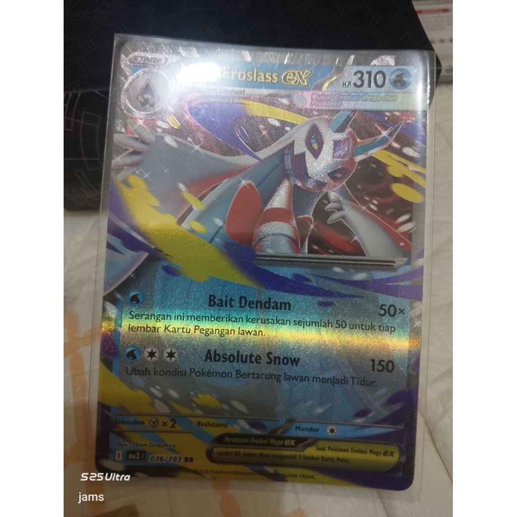 Pokemon Mega Froslass EX RR ind