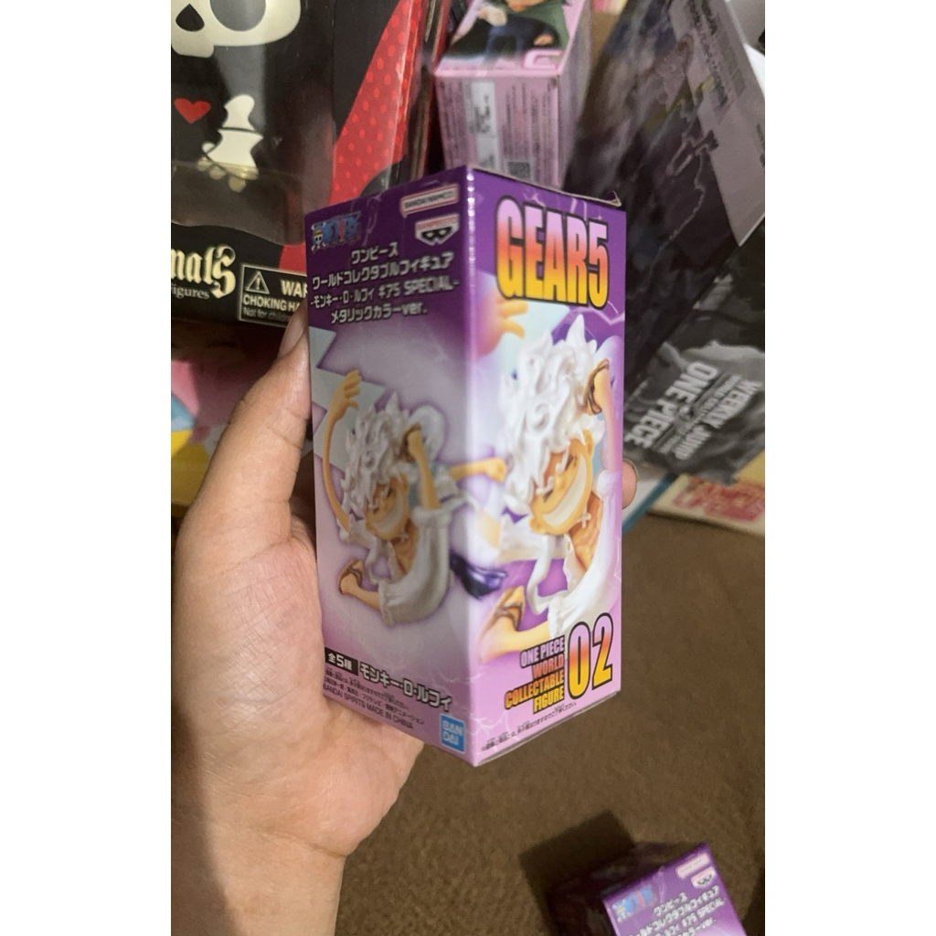 Banpresto WCF Luffy Gear 5 Metallic Ver