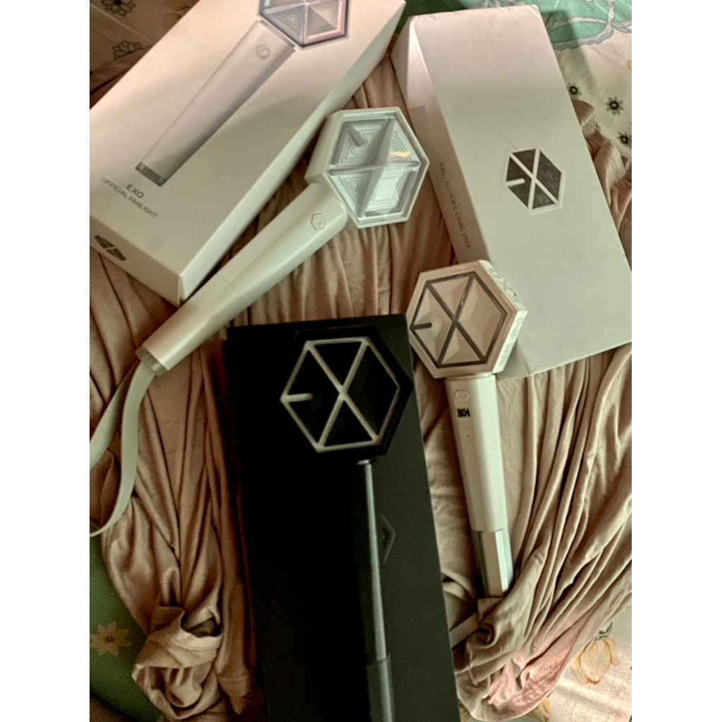 Sewa/Rent Lightstick EXO Official ver 1/2/3