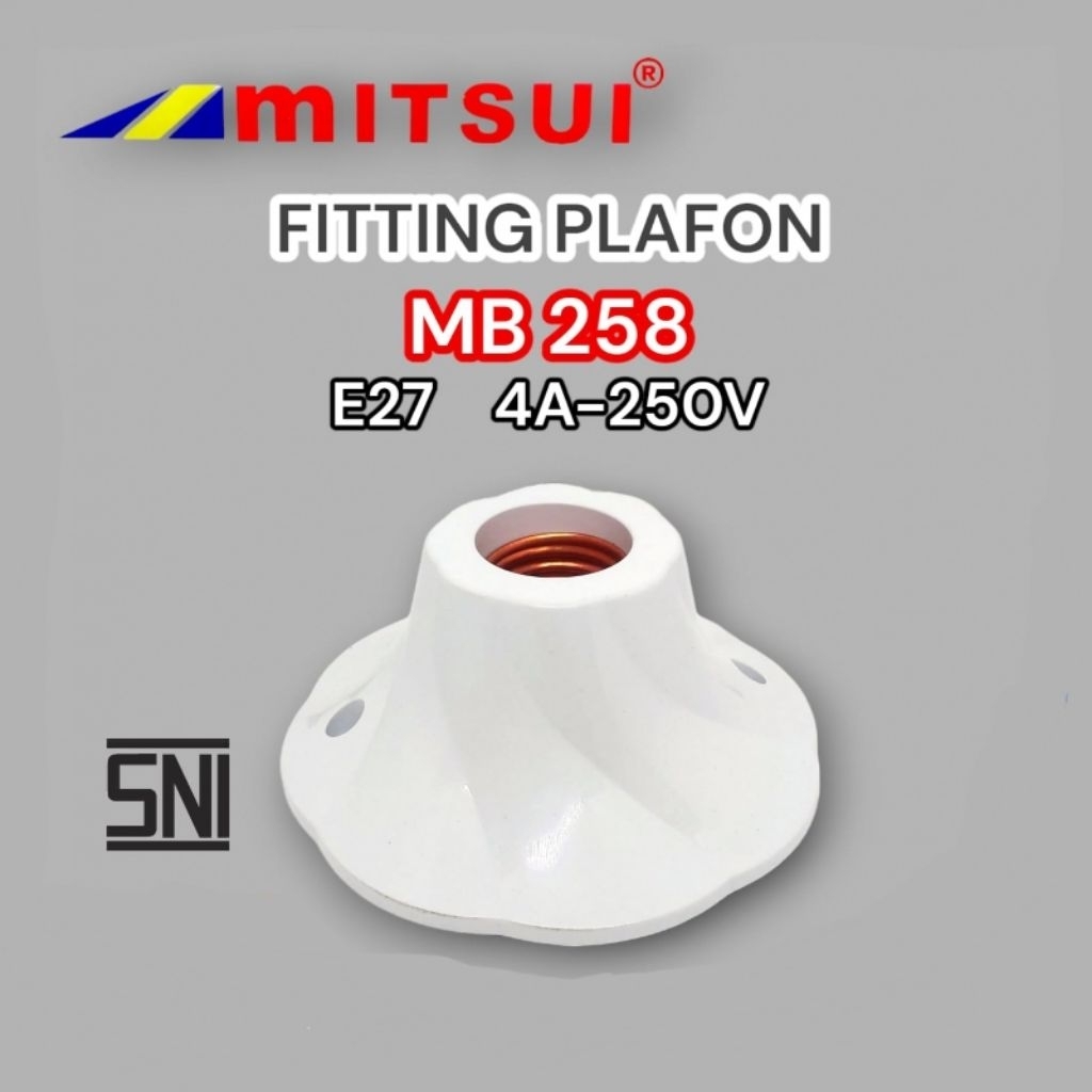 MITSUI FITTING LAMPU PLAFON BUNGA MB-258
