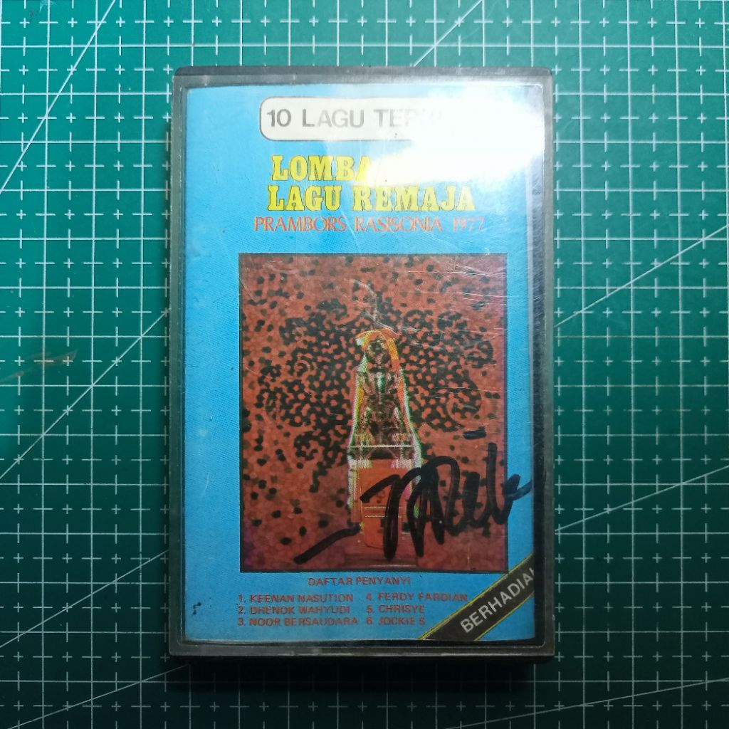 Kaset LCLR 1977 - 10 Lagu Terbaik (Keenan Nasution, Chrisye, Noor Bersaudara, Yockie S, etc)