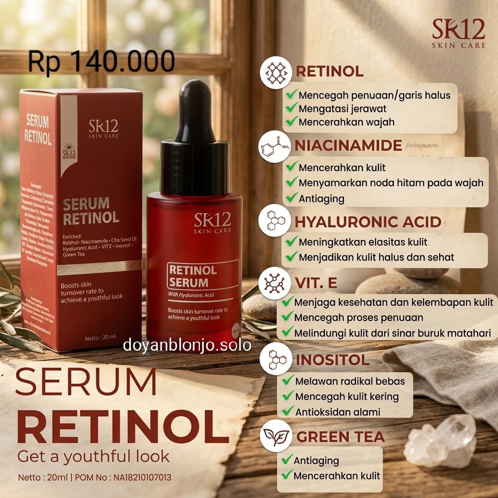 SERUM RETINOL SR12 HERBAL SKINCARE