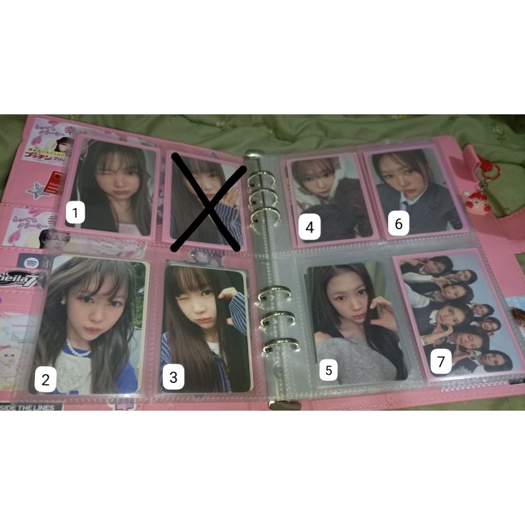 Photocard pc Official heart2hearts h2h yeon ye-on