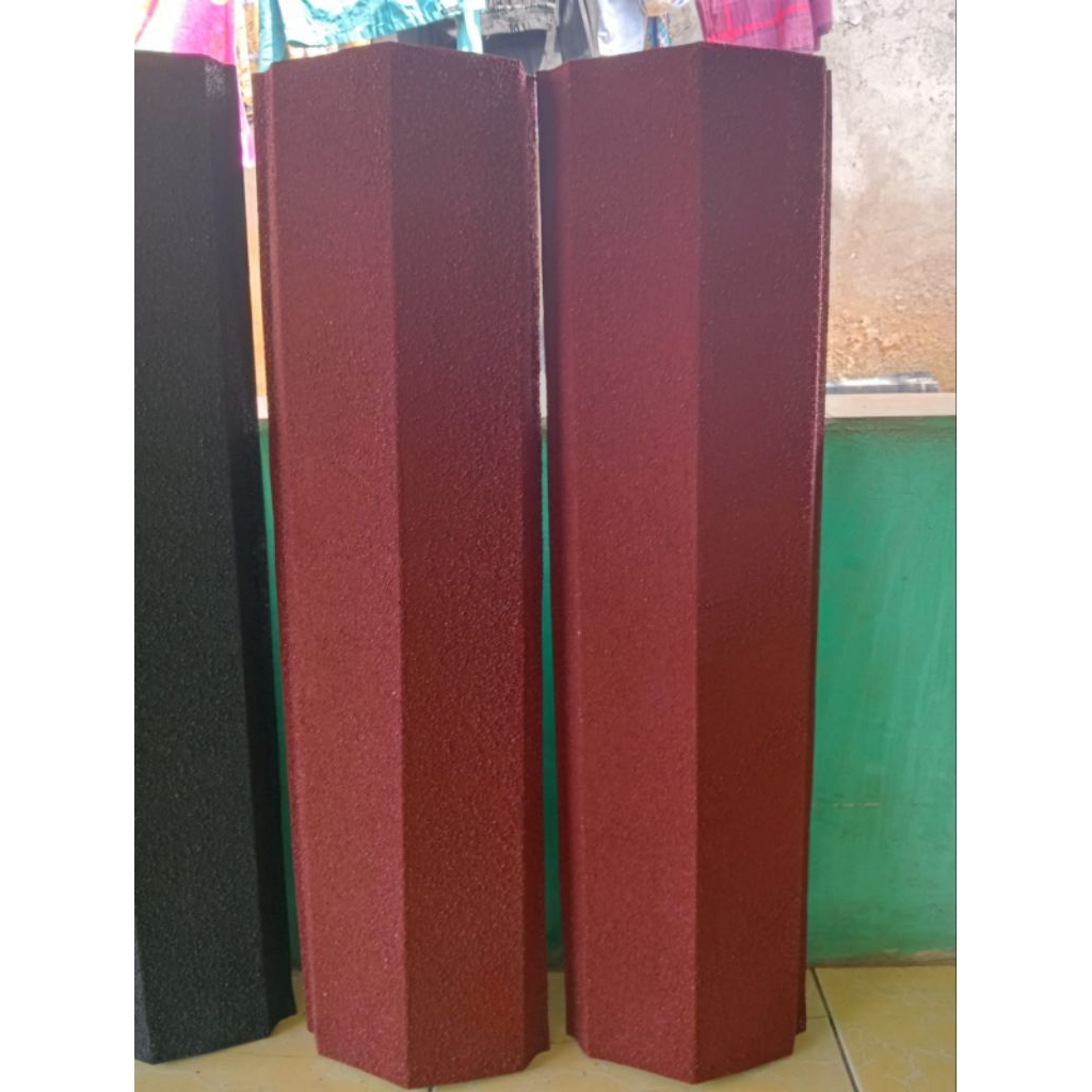 Nok/wuwung genteng metal pasir/spandek pasir