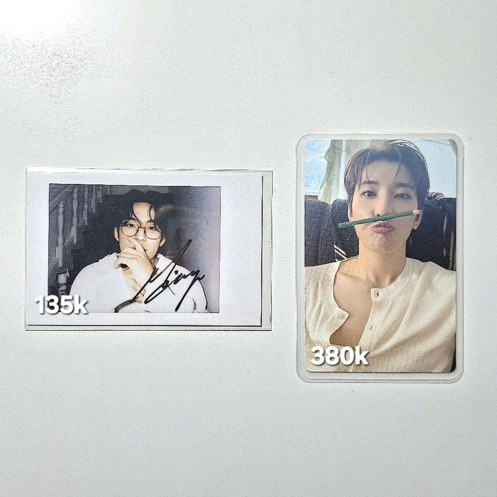 [ READY ] polaroid waves magazine mingyu white photocard pc wonwoo spill the feels kit pencil pout s