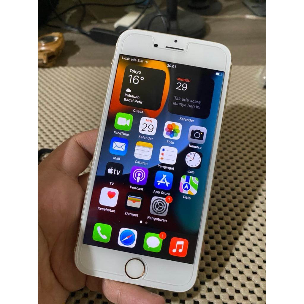 iphone 6s second 128 gb gold