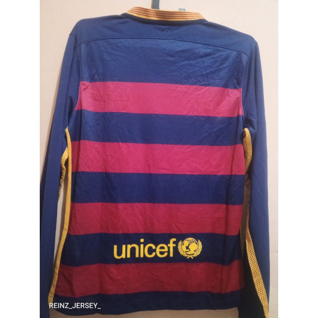 Barca home 2015-16 longsleeve