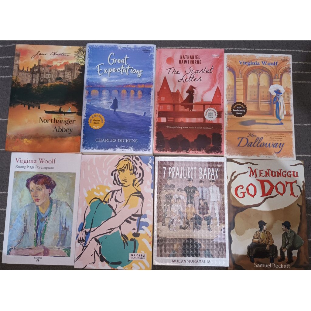 NOVEL PRELOVED BEKAS MURAH NOVEL KLASIK NOVEL INDONESIA NADIR THE SCARLET LETTER GREAT EXPECTATIONS 