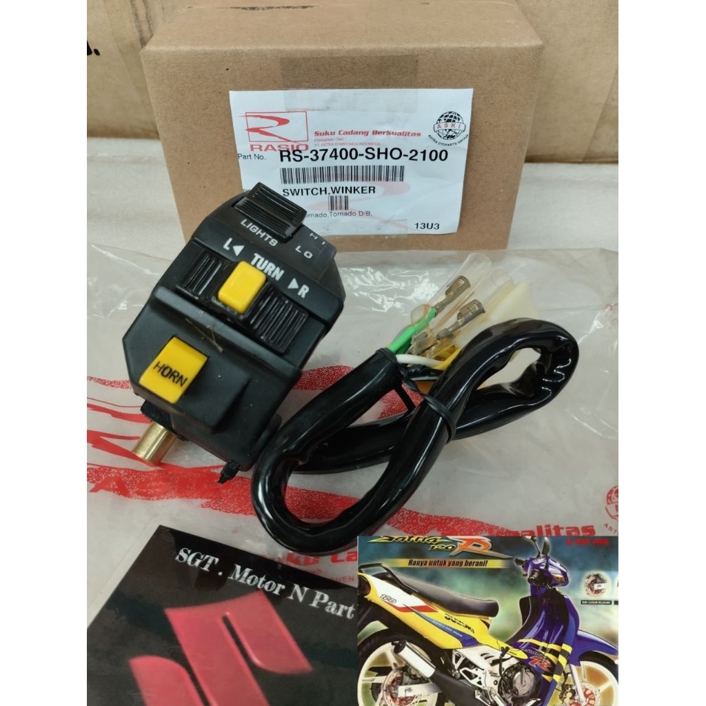 Holder Kiri Satria Lumba Satria R Saklar Kiri Satria Lumba Tornado Shogun Kebo Saklar Kiri Tornado S