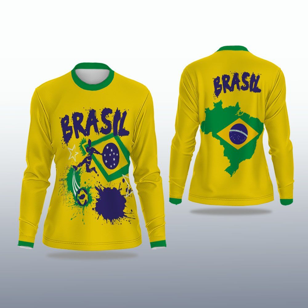 Baju Kaos Jersey  WANITA  PIALA DUNIA 2026 BRAZIL