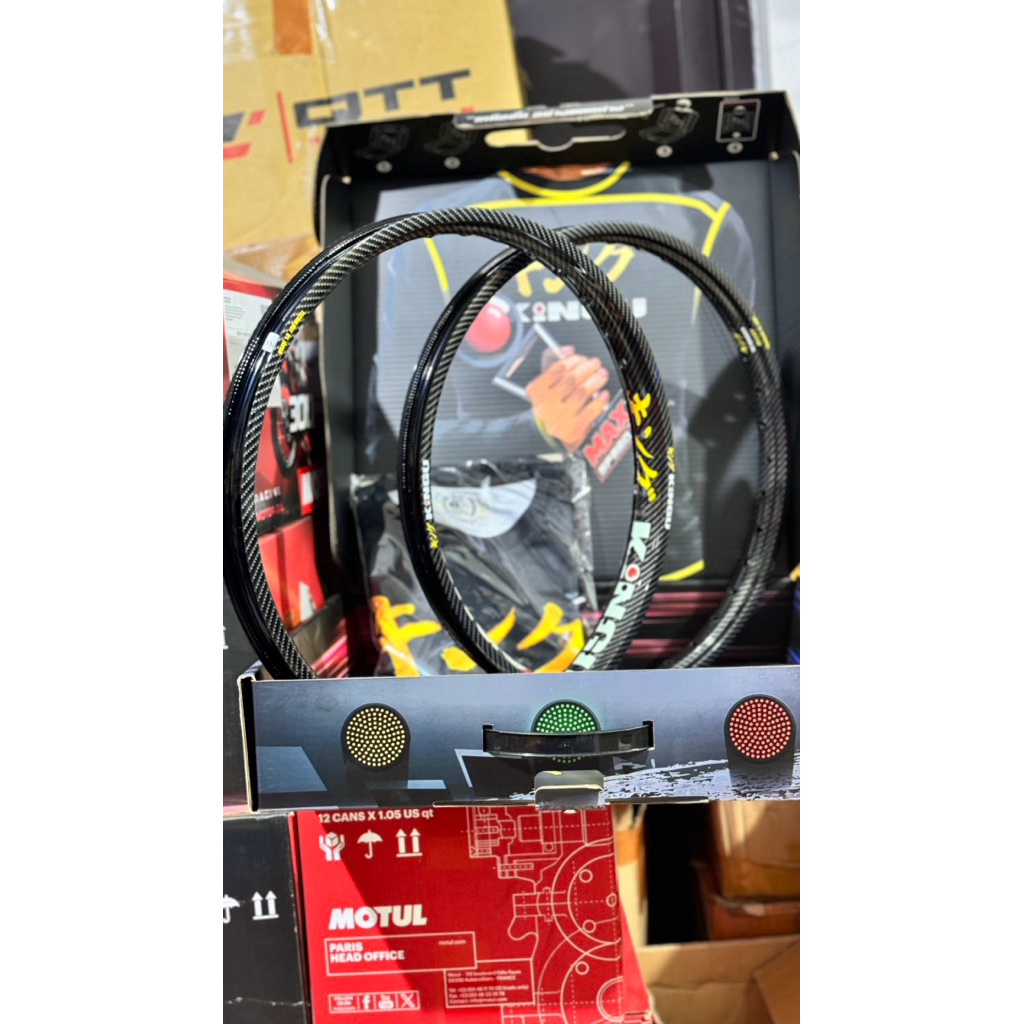 VELG ALLOY KINGU KINGGU CARBON THAILAND JAPAN TECNOLOGY 120/140-17 ORIGINAL