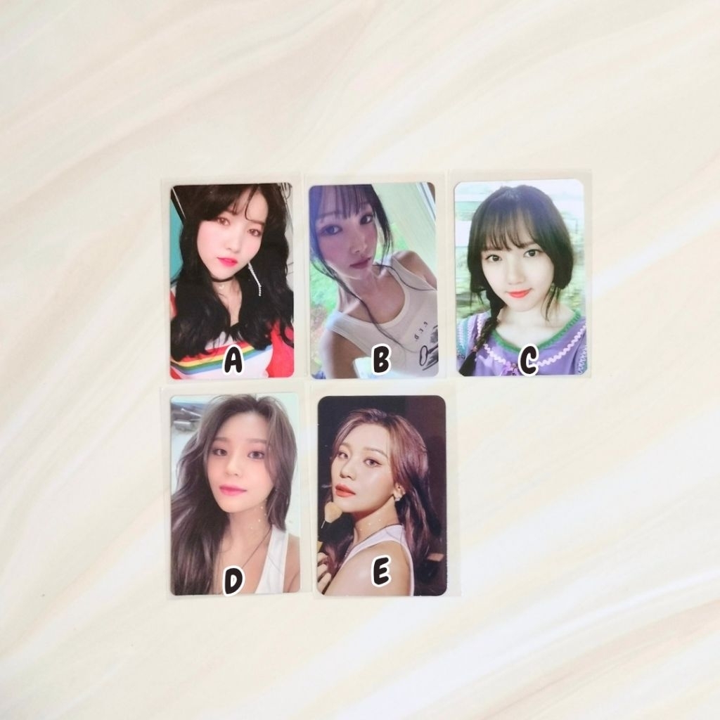 Gfriend official photocard Sowon yuju eunha Yerin shinb umji pc album viviz awakening parallel time 