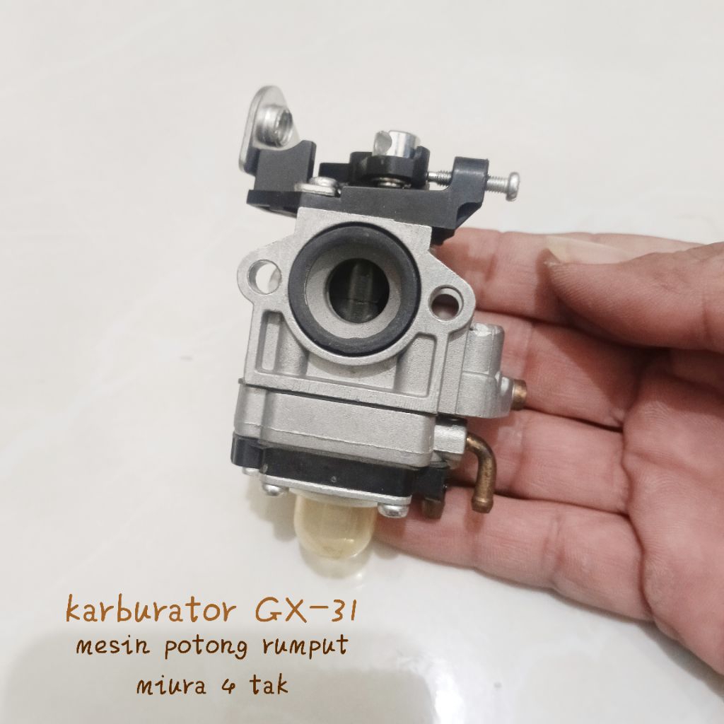 Carburator GX-31 mesin potong rumput miura 4 tak