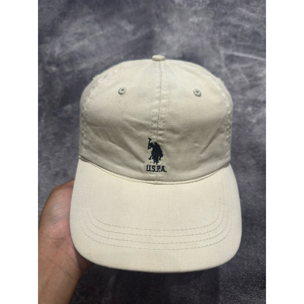 Topi US Polo Assasin Cream