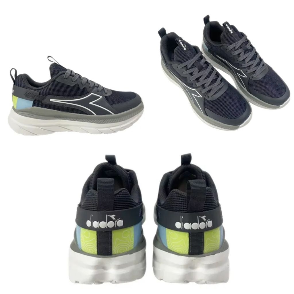 Diadora Perow Men's Sneakers Shoes - Black Blue Original