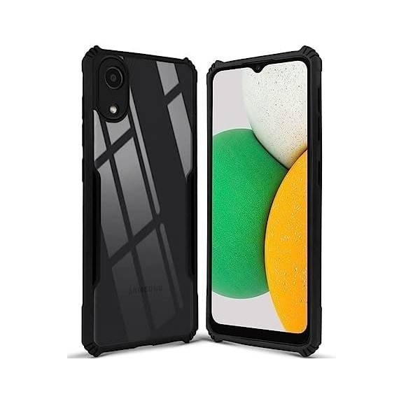 Shockproof Samsung A03 Core Softcase Transparan Armor Case Fusion