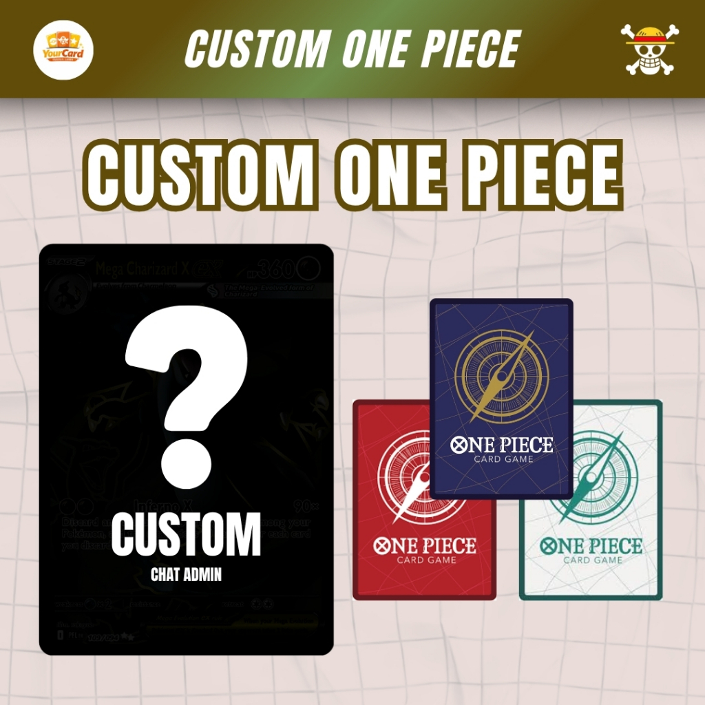 KARTU TCG ONE PIECE CUSTOM (PROXY CARD)