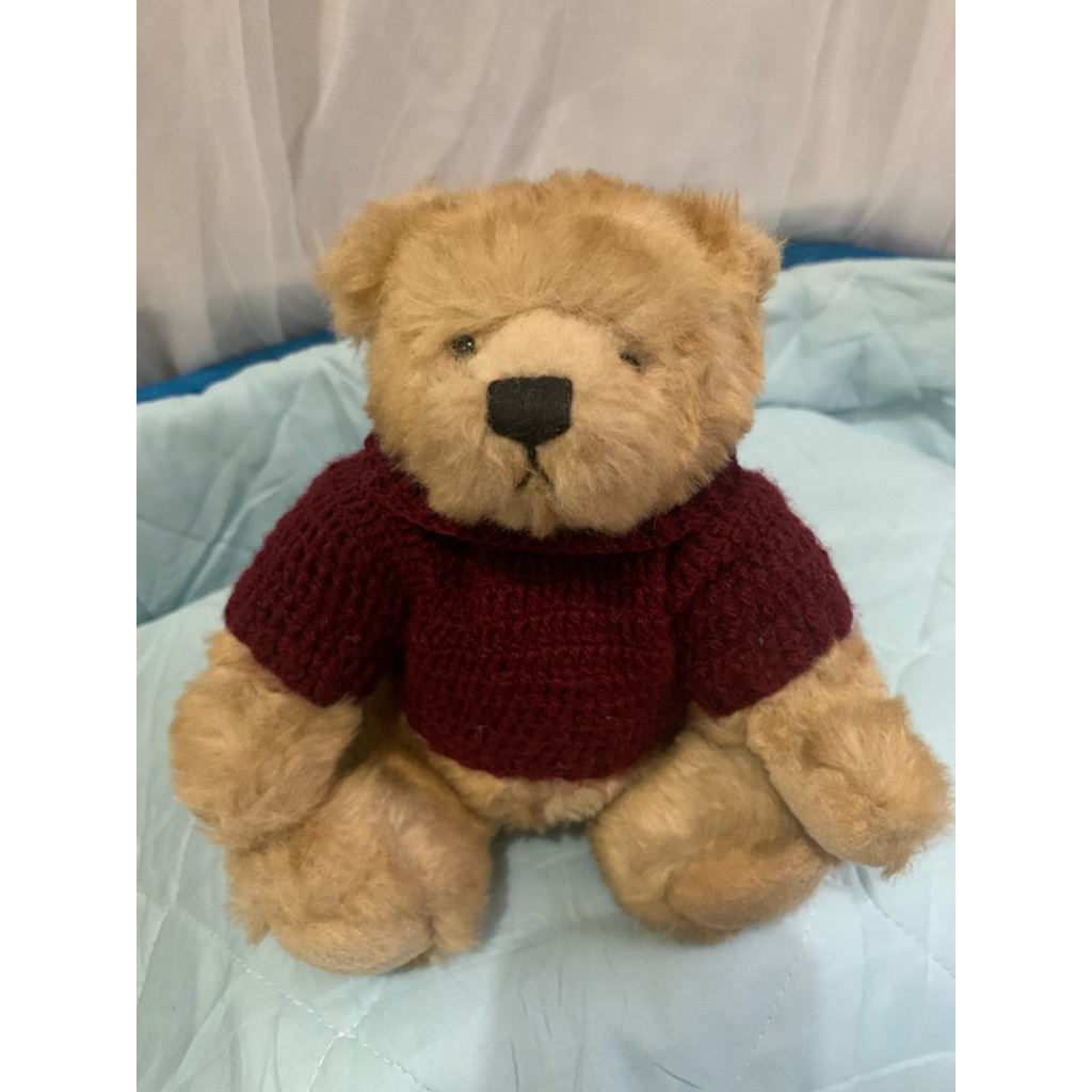 Boneka Teddy Bear vintage artikulasi