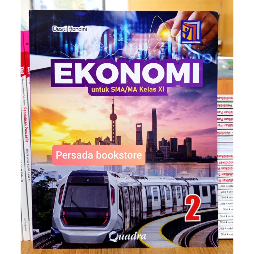 Buku Ekonomi Kelas 11 SMA Kurikulum Merdeka Quadra