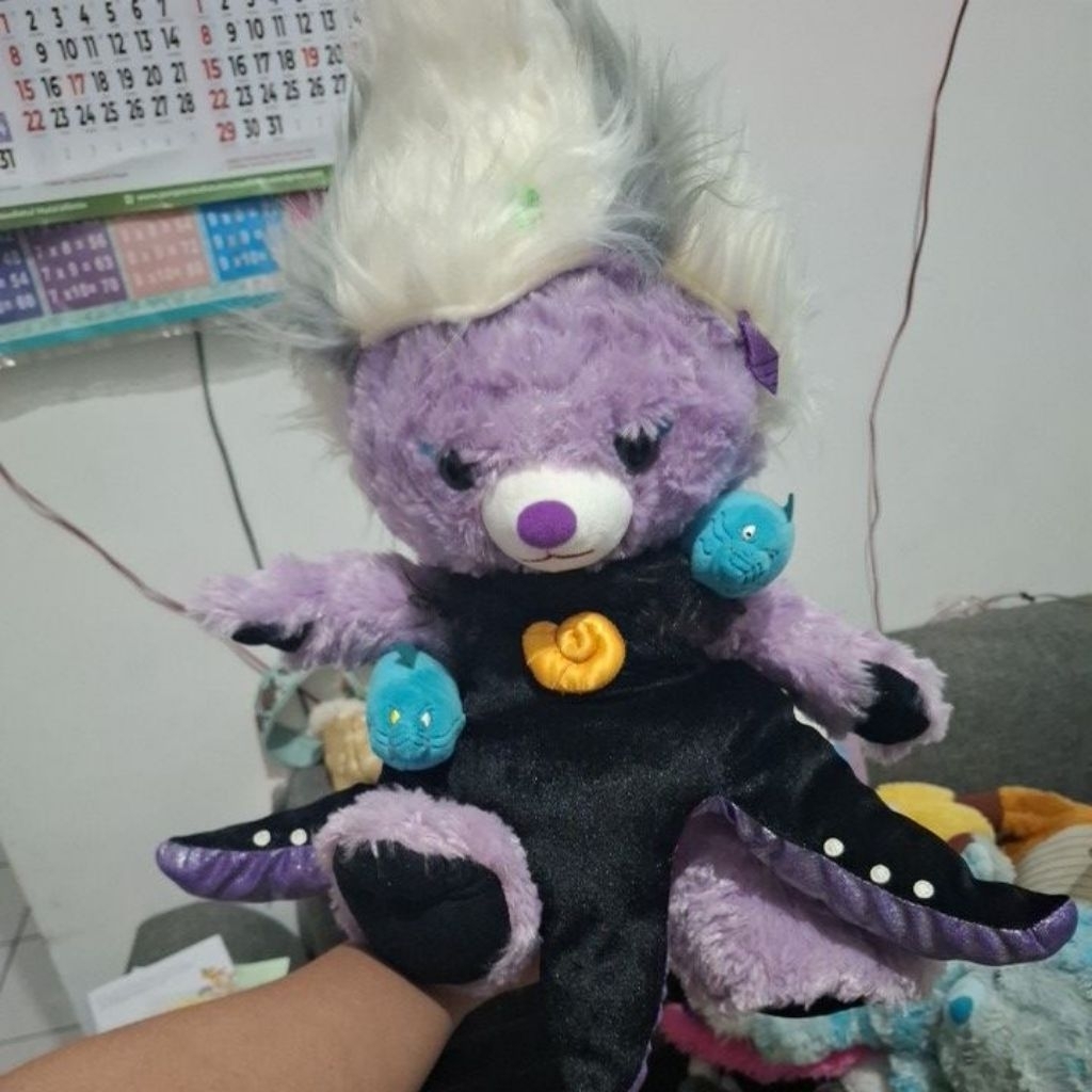 [ULTRA RARE] Boneka Unibearsity Ursula Ariel Little Mermaid