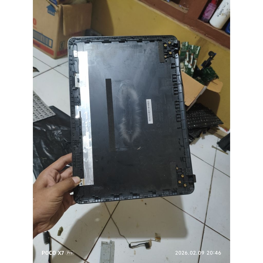 frame lcd belakang laptop x441 x441s x441n x441m x441b x441u ori