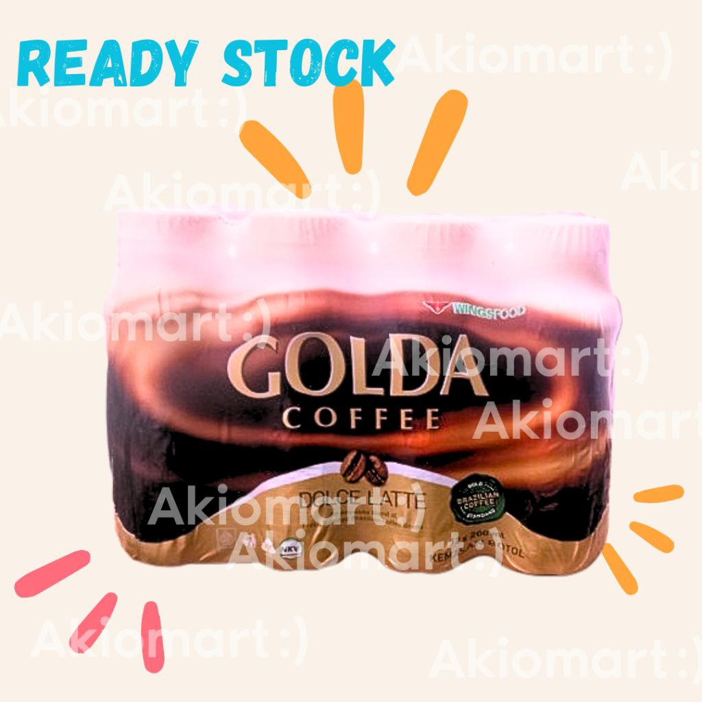 Golda Coffee | Kopi Golda 1 dus | Golda Coffee 200ml