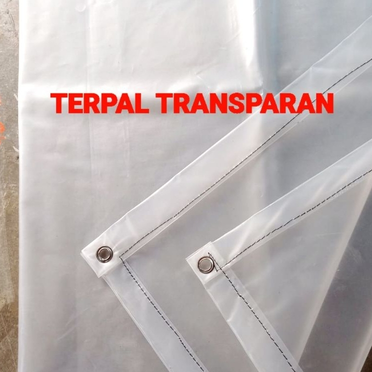 Terpal Plastik Bening 2x8 Meter Terpal Transparan Anti Air Dan Panas