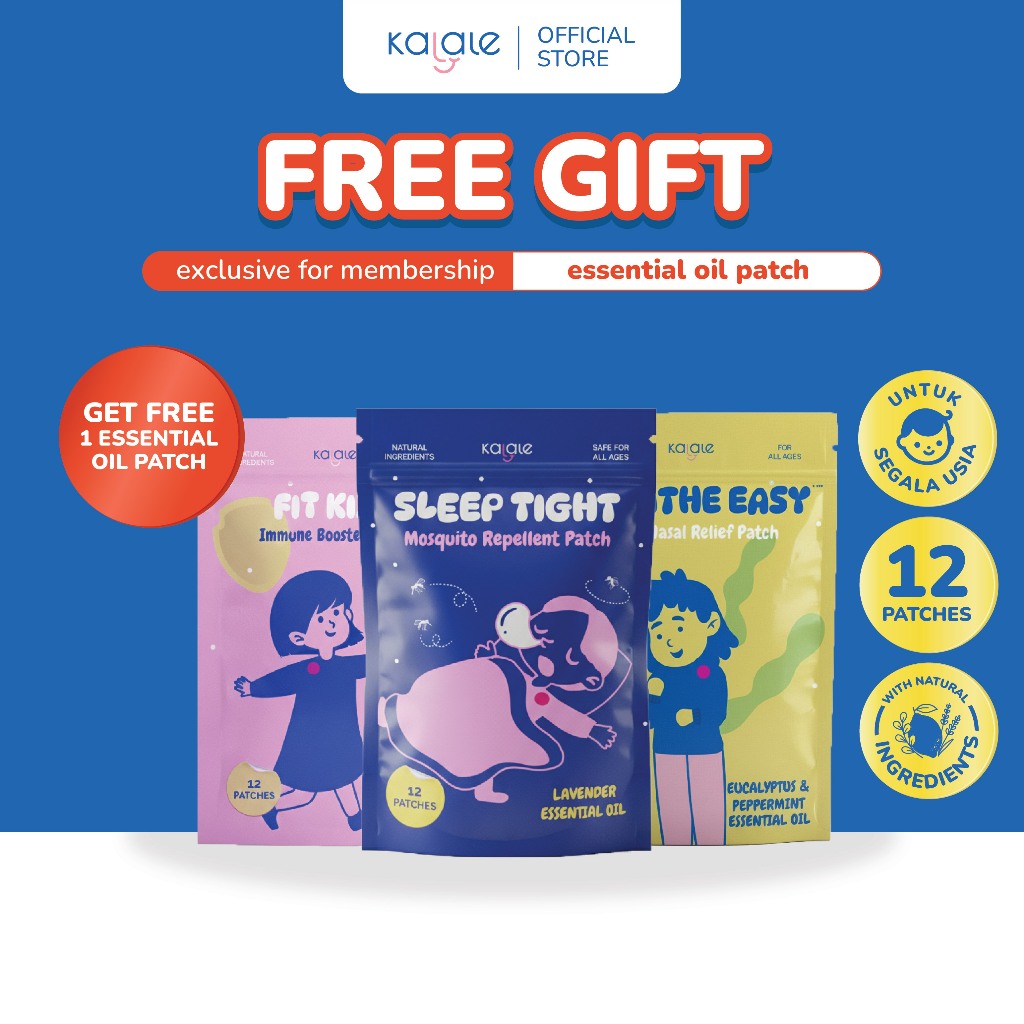 [FREE GIFT MEMBERSHIP] Daily Buddy Patch Variasi Random