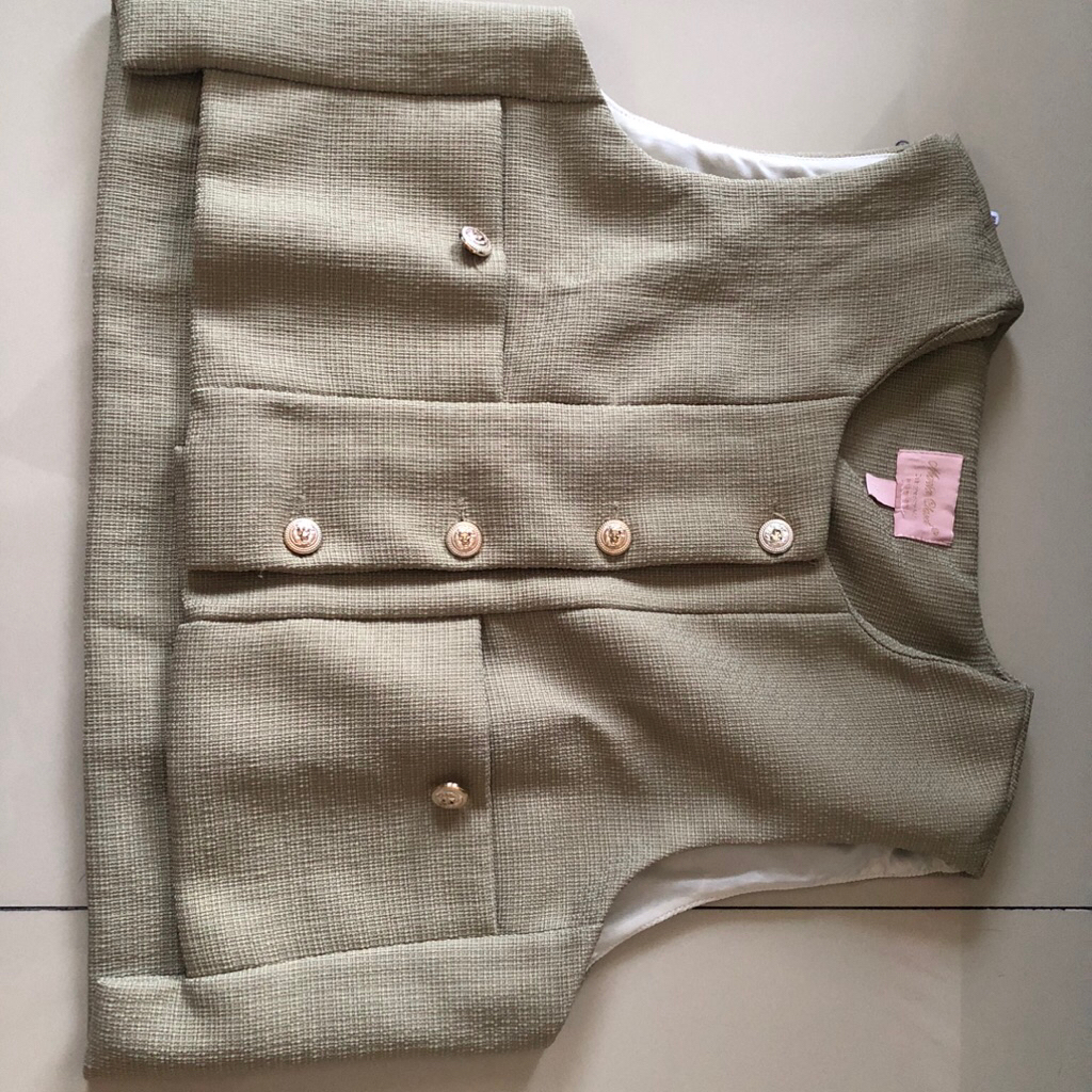 Atasan Hijau Maria Closet