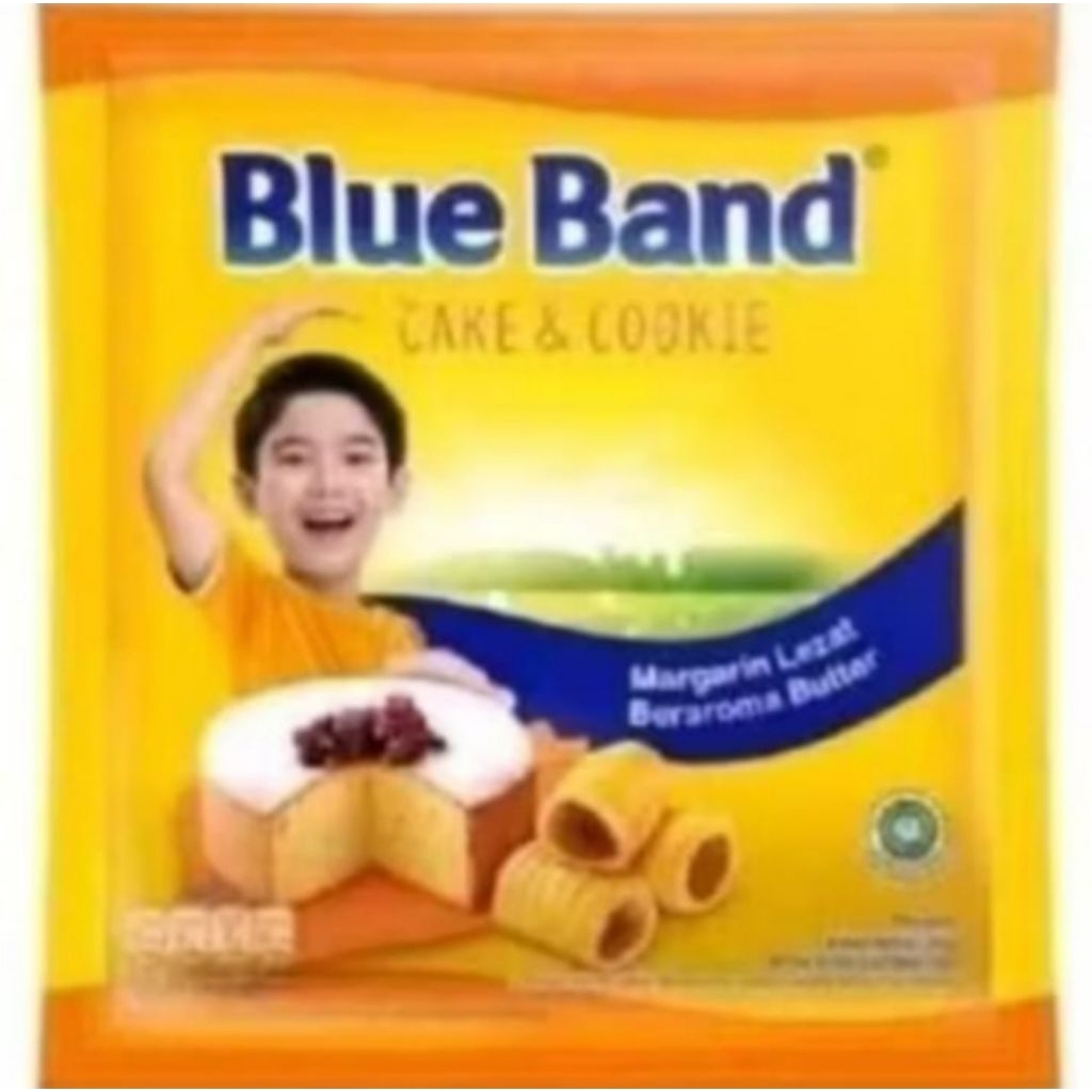1 dus mentega blue band cake and cookies isi 60 sch / Bks berat @200gr