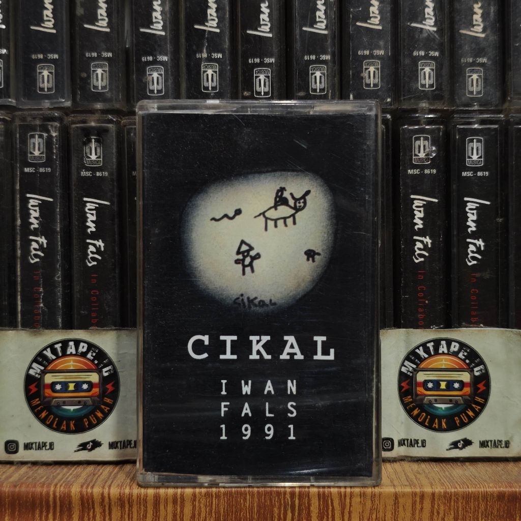 Kaset - Iwan Fals - Cikal - 1991 - Radio Tape - Kaset Pita - Radio - Pemutar Kaset - Retro - Classic