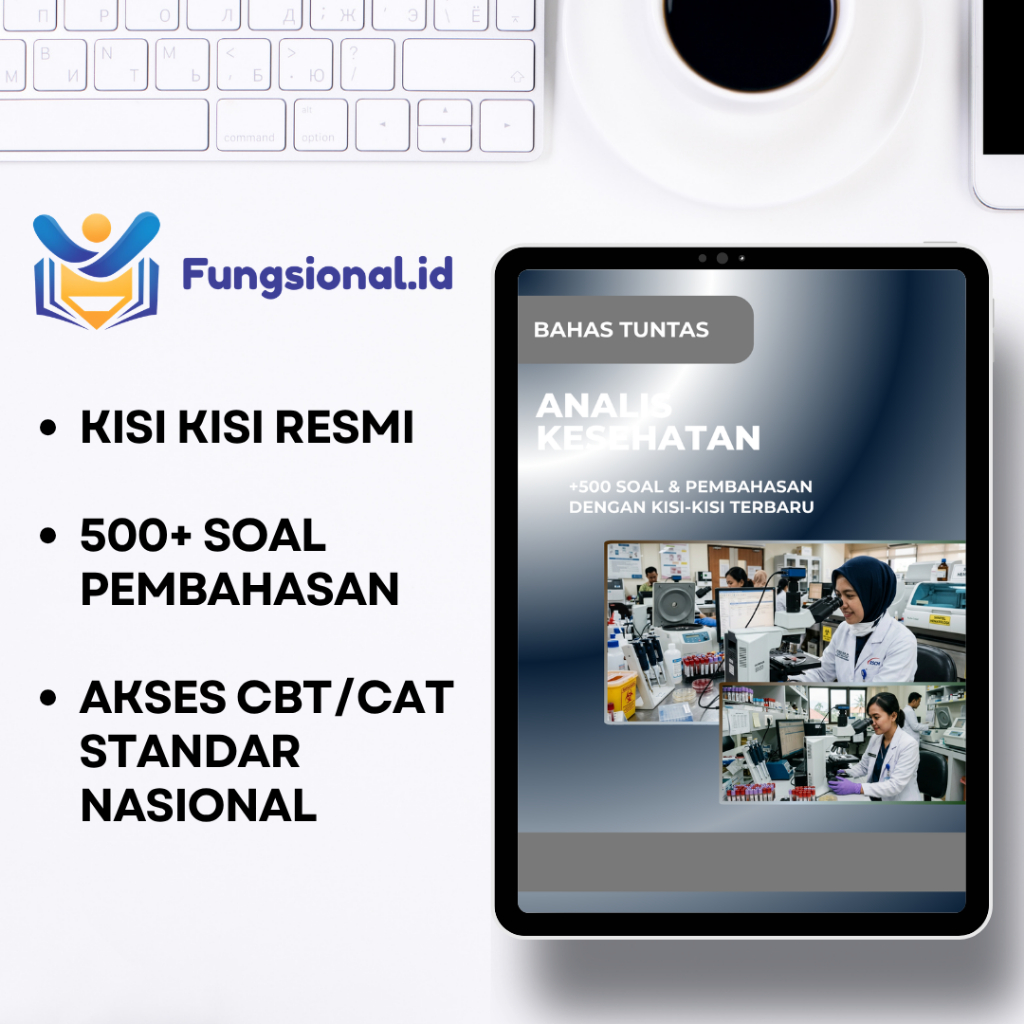 Bank Soal Analis Kesehatan + Kunci Jawaban - PPPK CPNS Uji Kompetensi/Ujikom/UKOM - CBT/CAT Modul Bu