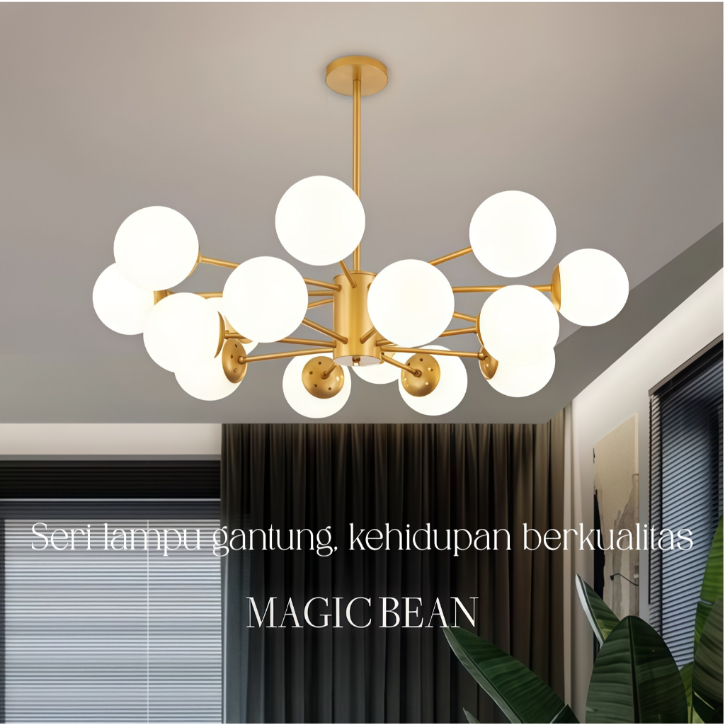 lampu hias gantung ruang tamu minimalis modern cup lampu gantung alat dekorasi lampu gantung nordic