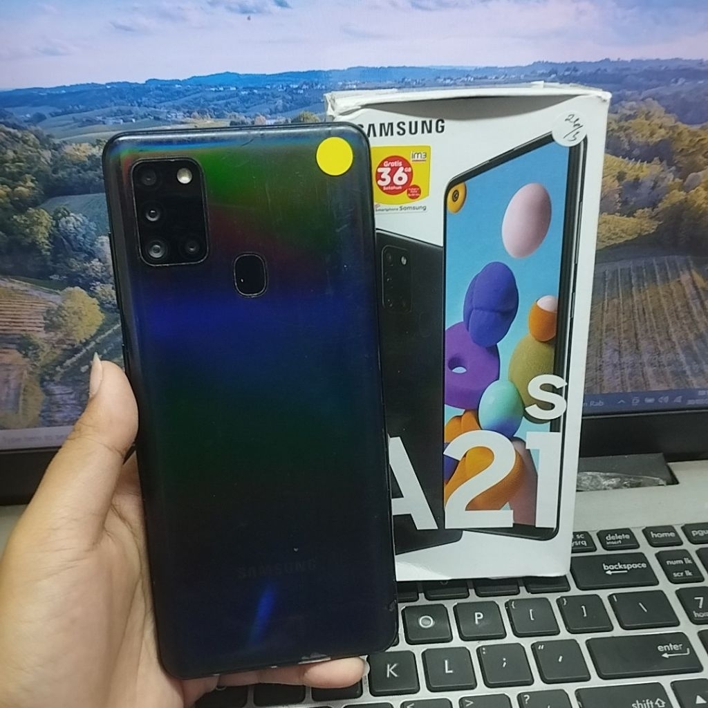 Samsung A21s Ram 3/32GB Second Ori