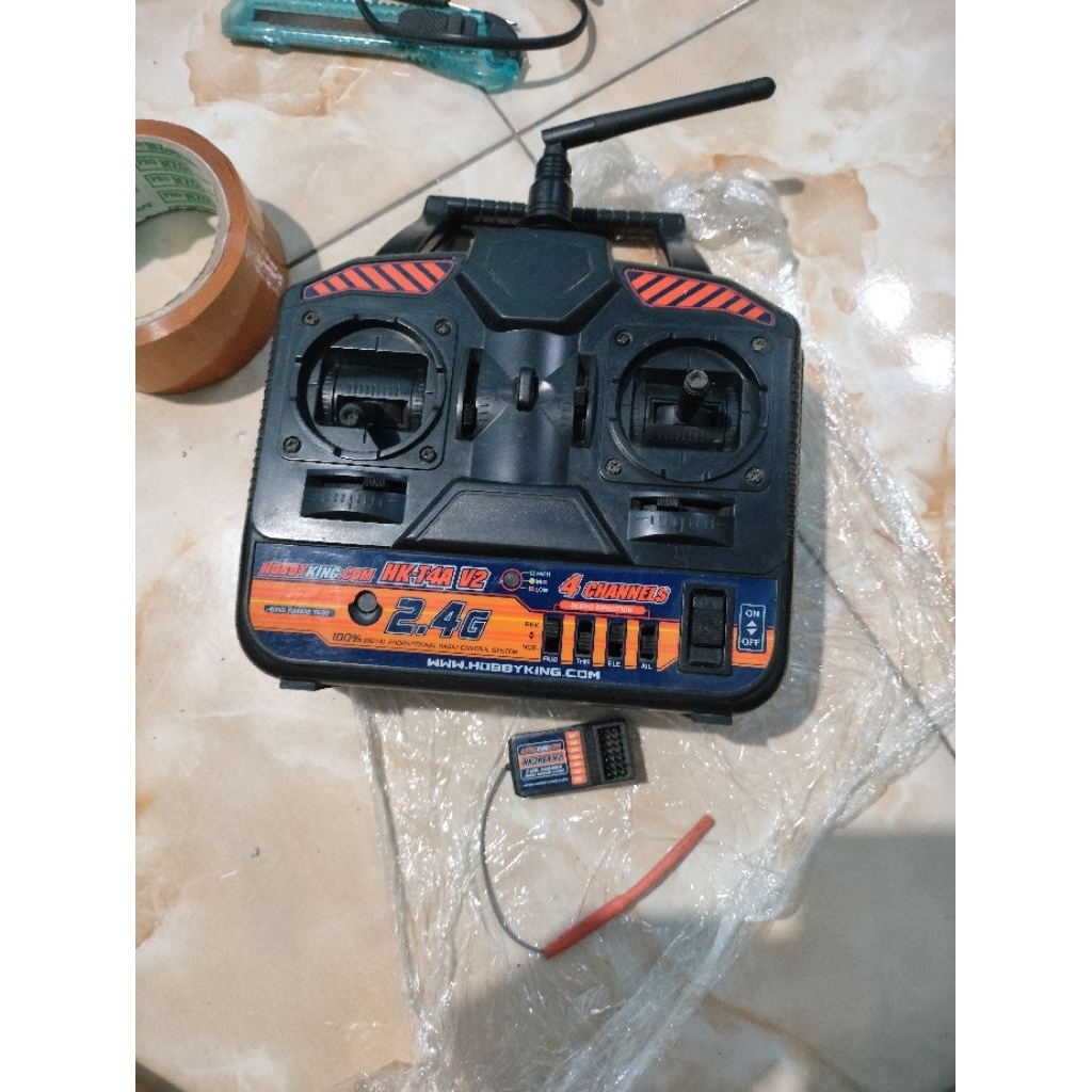 remot rc 4 channel remot pesawat