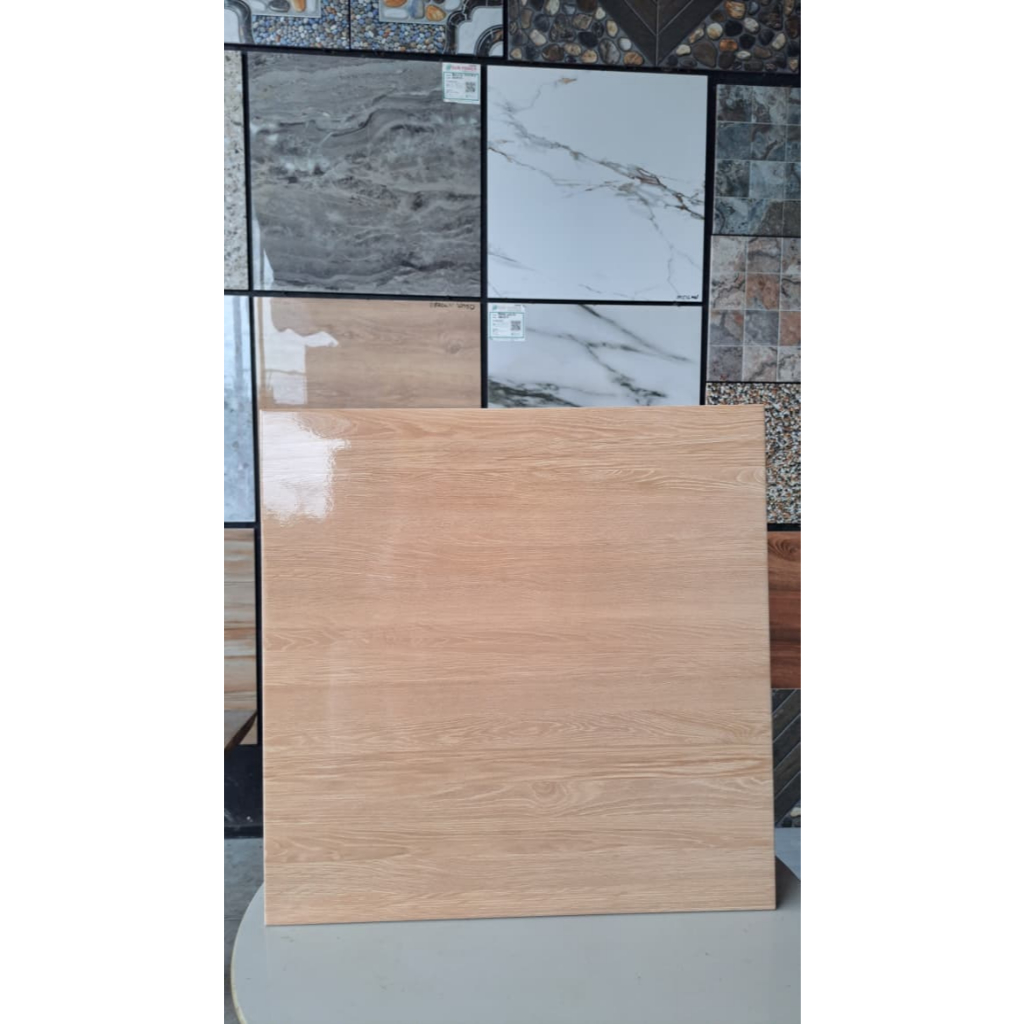 KERAMIK LANTAI/DINDING 50X50 FLAMBOYAN CREAM