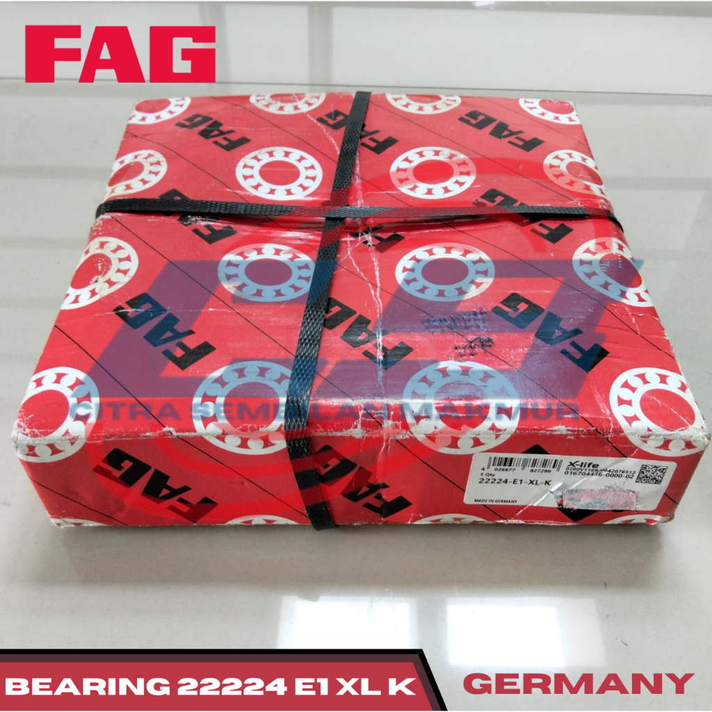 FAG SPHERICAL ROLLER BEARING 22224 E1 XL K ROLLER BEARING MERK FAG MADE IN GERMANY
