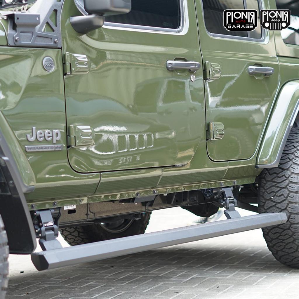 T-MAX SIDE STEP ELECTRIC JEEP WRANGLER JL 4 DOOR Side Step Elektrik Jeep Wrangler JL Elektrik T-Max 