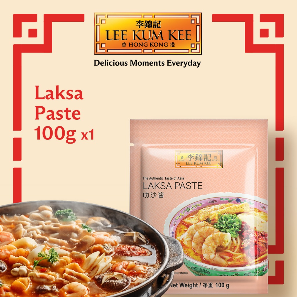 LEE KUM KEE Laksa Paste | Bumbu Instant Laksa 100gr