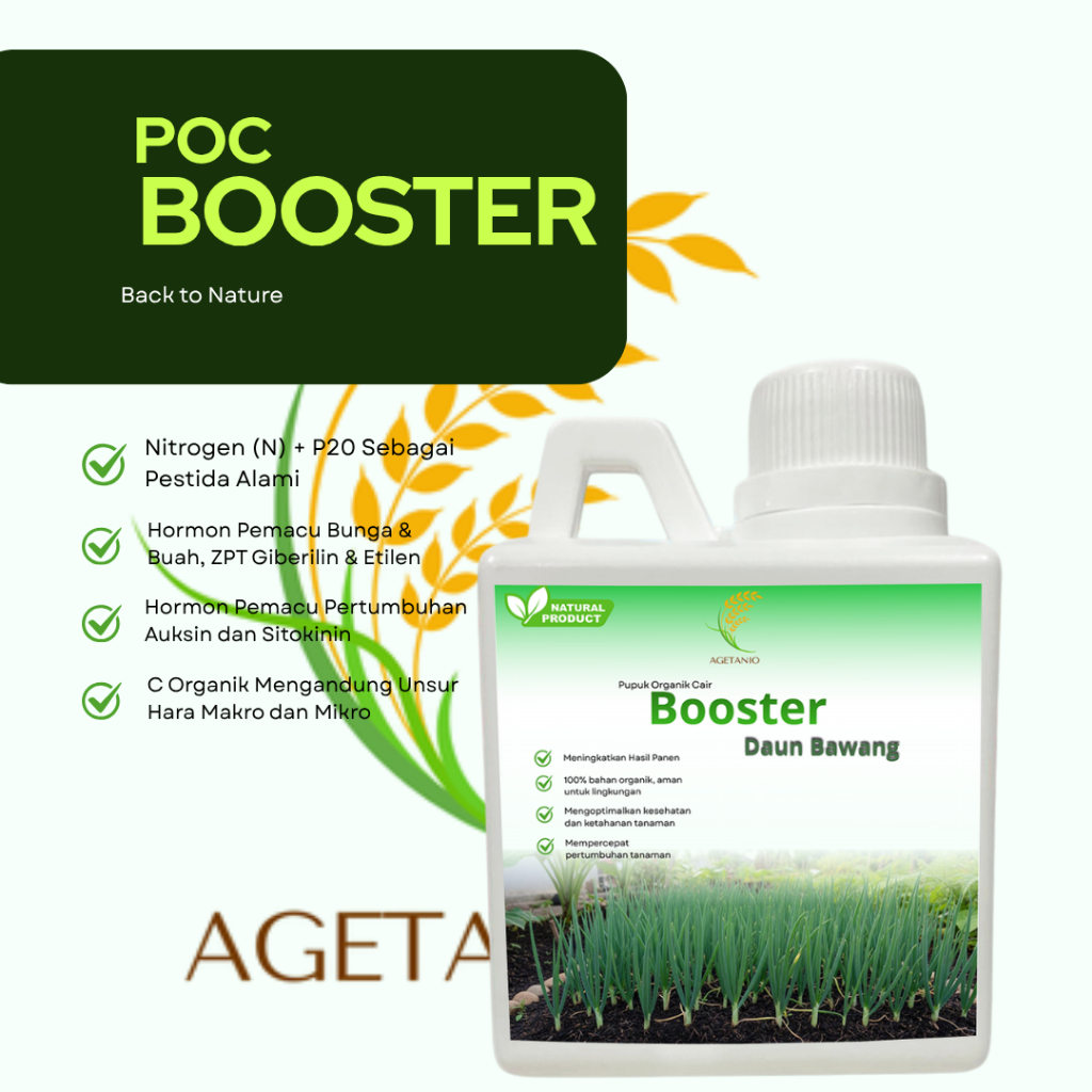 Pupuk Daun Bawang/ Penyubur Tanaman/ Booster Pertumbuhan Subur Daun bawang/ Lebih Lebat & Panen Meli