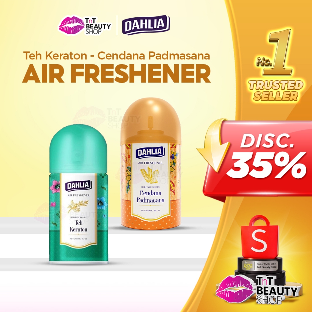 Dahlia Air Freshener Matic Refill Teh Keraton | Cendana 225ml | TnT Beauty Shop