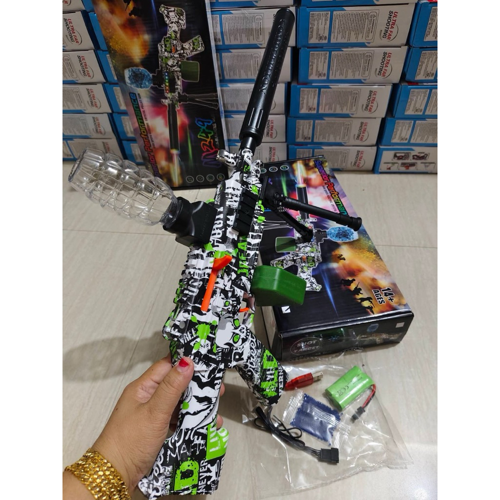 tembakan jelly model M249