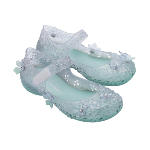 Sepatu Flat Wanita Melissa Luna Bloom + Susan Fang Ad Green