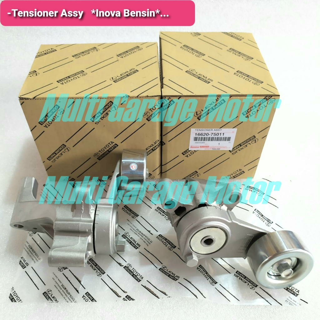 Tensioner Fanbel Setelan Pully Van Belt TOYOTA INNOVA BENSIN 16620-0C021 HILUX PICKUP 16620-0C031 Or