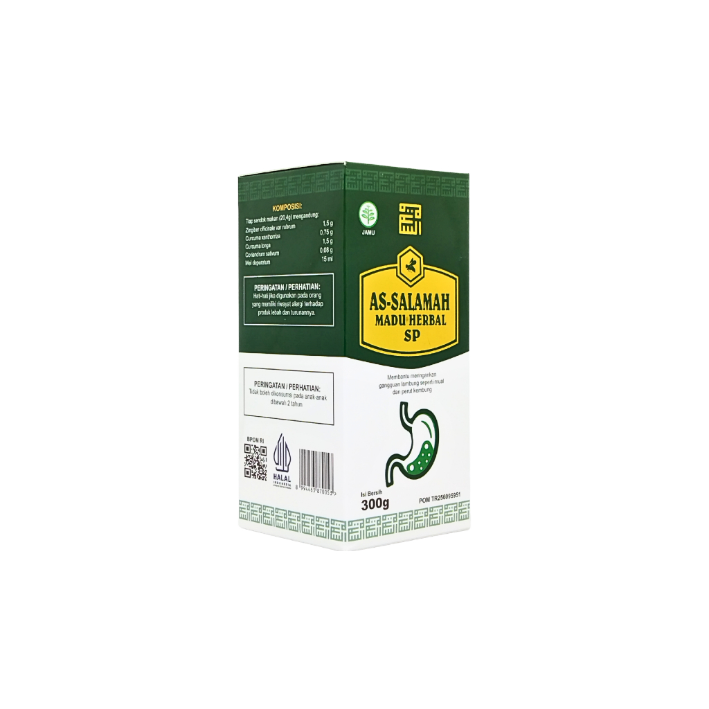 MADU herbal as-salamah SP spesial pencernan magh maag kronis begah asam lambung tinggi gerd