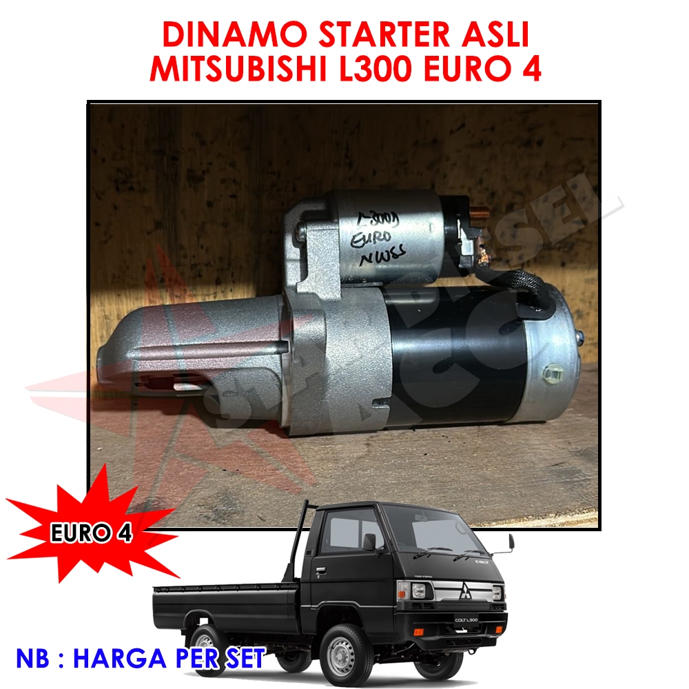 DINAMO STARTER ASLI MITSUBISHI L300 EURO 4 STARTER ASSY DINAMO MITSUBISHI L300 EURO 4