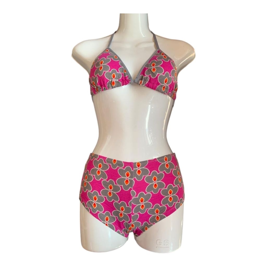 Bikini Renang Bikini Wanita Pakaian Renang Wanita Bikini Pantai Bikini Motif TA061RO